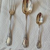 Set of 12 cutlery Christofle, Marly model