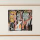 Jean-Michel Basquiat, numbered colour silkscreen, 1990s