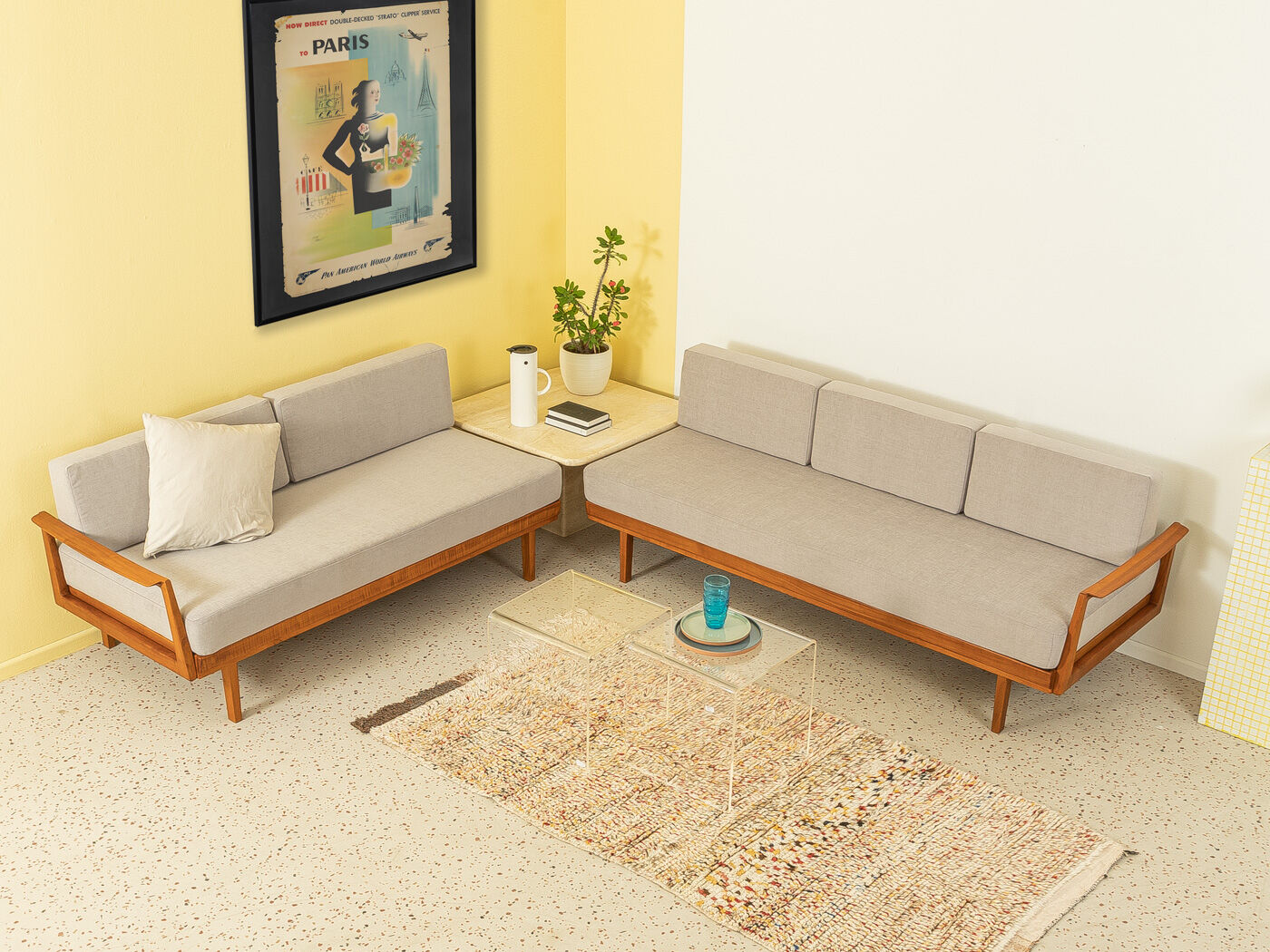 Corner sofa , Knoll Antimott