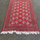 Handwoven Pakistani Persian rug in burgundy wool 120x190.