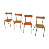 4 terrace chairs bistro Champigneulles