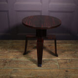 French art deco macassar ebony side table