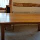 Table à manger exceptionnelle en chêne massif 220x120x78 cm