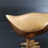 Vintage brass bird, 1970