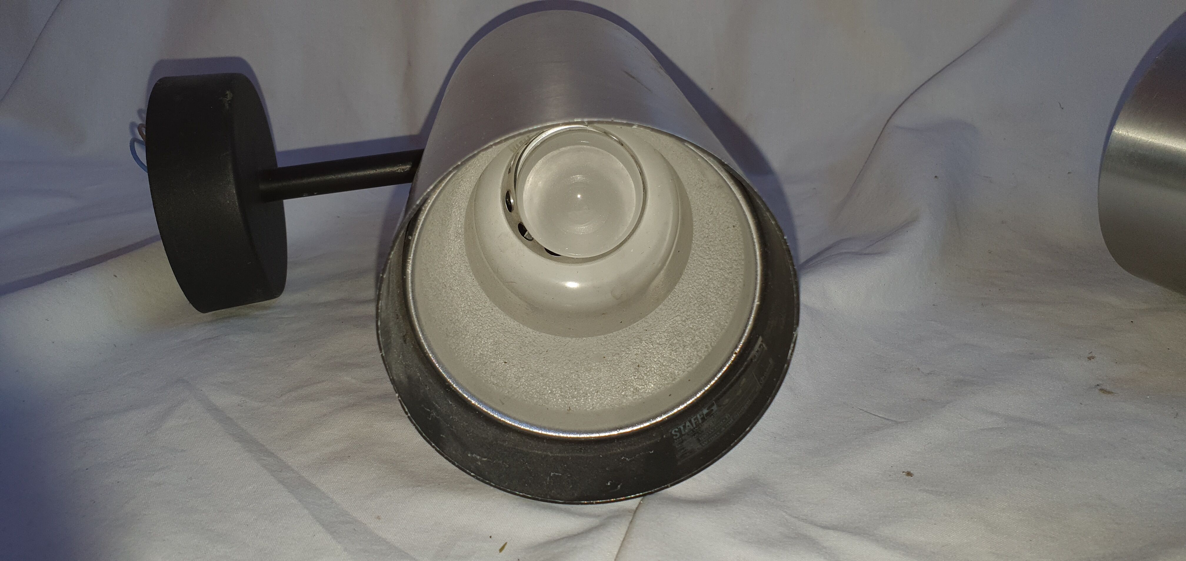 Pair of space age sconces from 1970