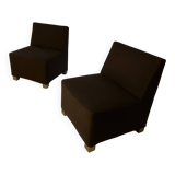 2 Cassina armchairs