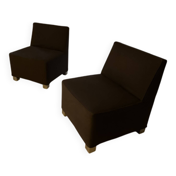 2 Cassina armchairs
