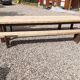 Fir farmhouse table with bench 3m42