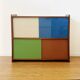 Vintage modernist bookcase sideboard from the 60s