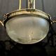 Gilt bronze and frosted glass chandelier – Louis XVI style