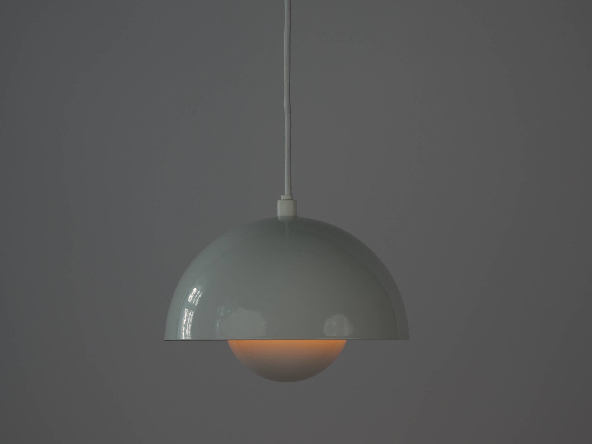 Paire de suspensions vintage danoises Floweport par Verner Panton, Louis Poulsen, 1968