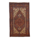 Handmade antique Persian Bidjar rug 149cm x 225cm 1880s - 1B194