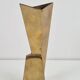 Art Deco Cubist Brass Vase from WMF, 1930s
