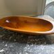 Plat ovale en bois