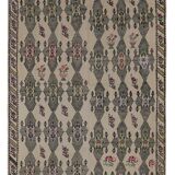 Vintage Turkish Oushak Handwoven Rug 172x233 cm