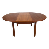 Baumann teak round table