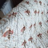 Old 2-sided Provençal pique cotton boutis