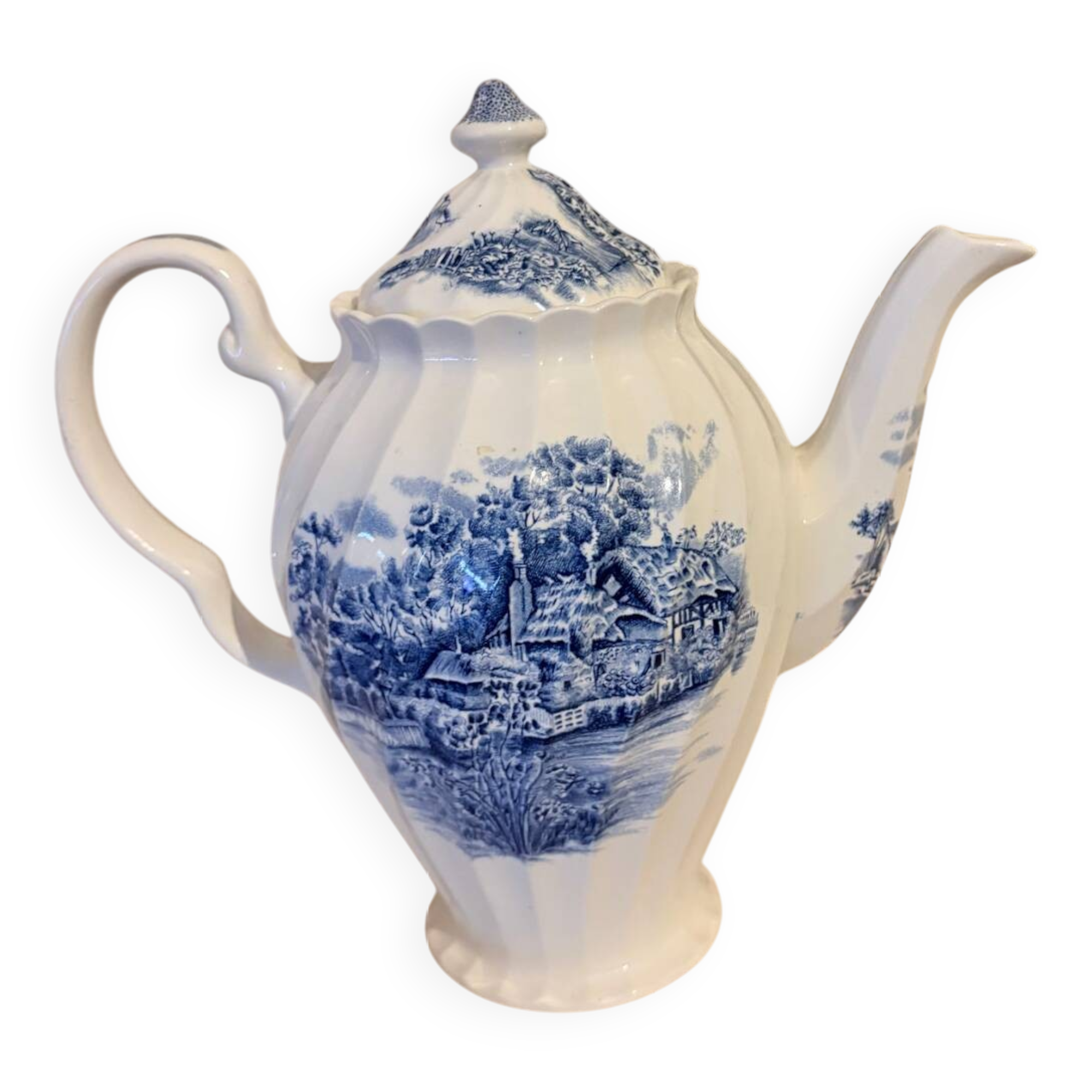 Johnson Bros Happy England coffee maker and teapot