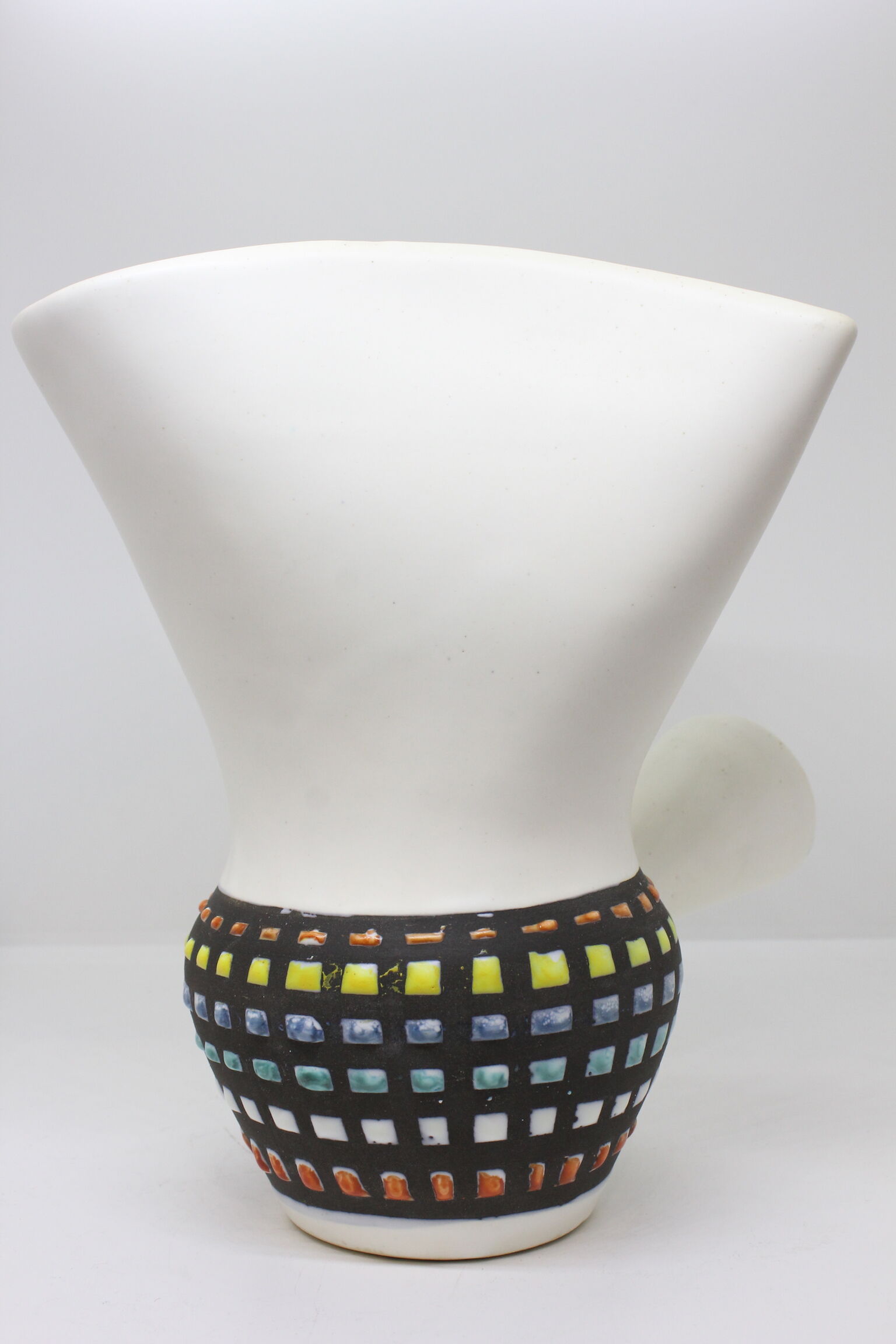 Vase de capron Vallauris 1950