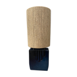 Ceramic lamp and rope 70s