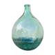Demijohn old 20 L light blue-green glass