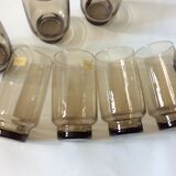 8 Luminarc smoked glasses