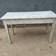 Rustic skated console table