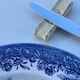 Vintage Cream and O Ceramic Knife Rest
