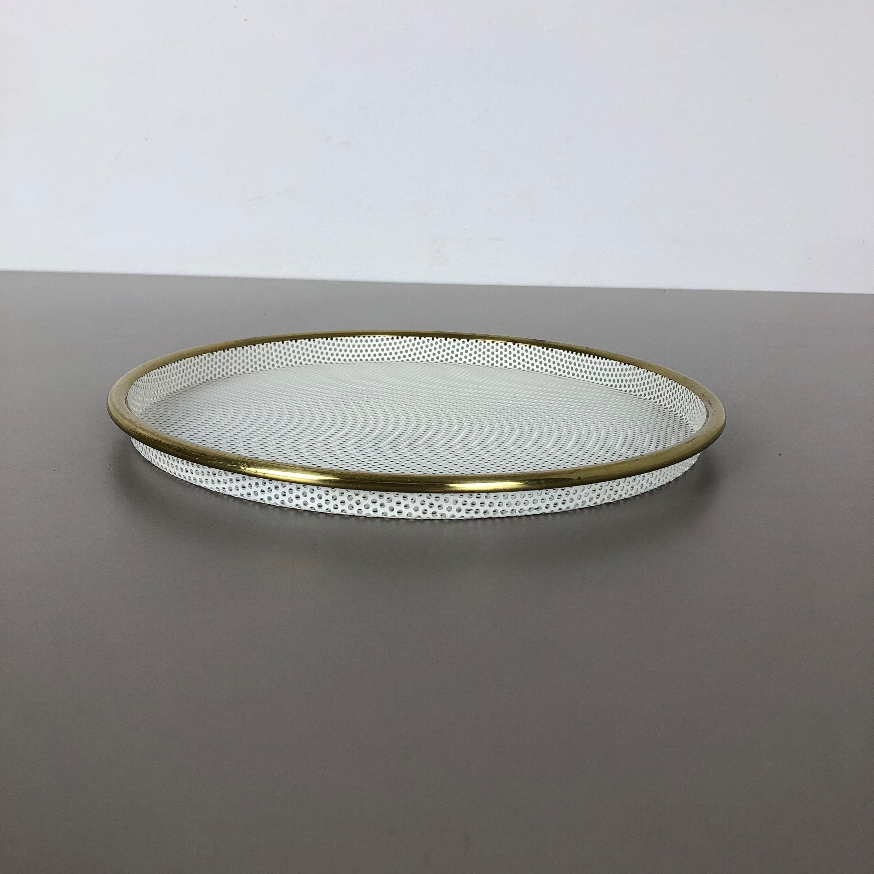 Original french metal tray "rigituelle"