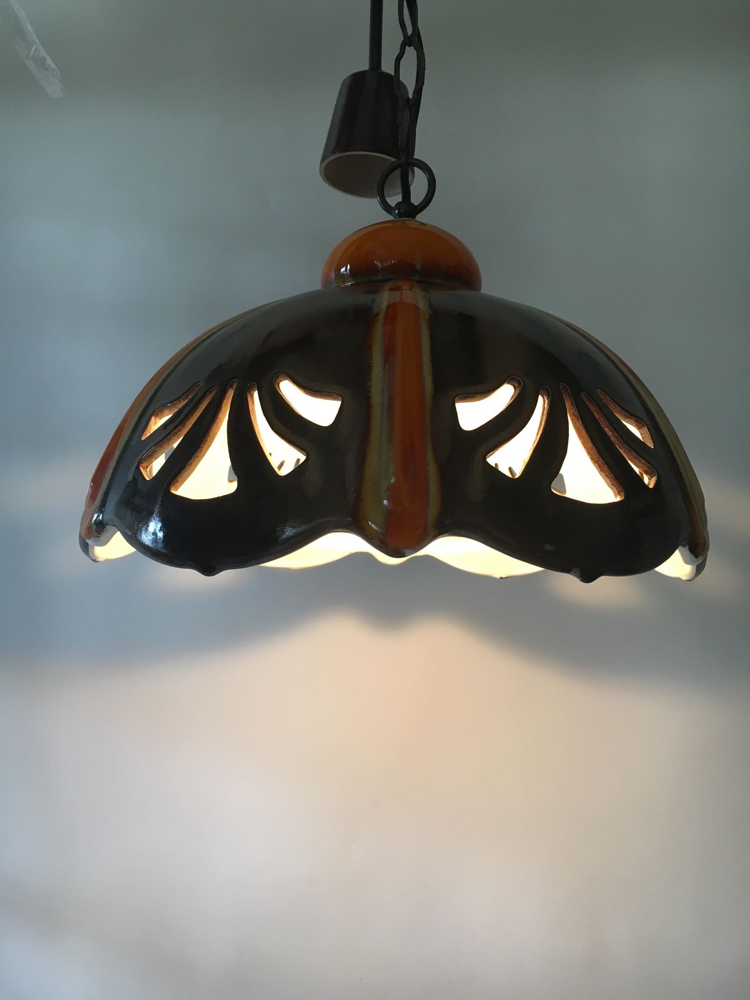 Ceiling lamp - "Pan" Goebel- Germany, 1970s.