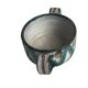Robert Picault, bowl with two handles, polychrome earthenware, 20th century.