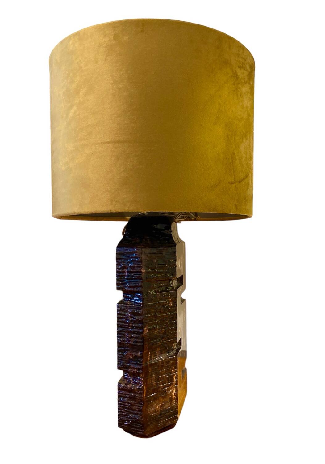 Lampe en cristal de César Baldaccini pour Daum, modèle Argos