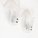 Set of 2 Murano glass 'Shell' wall sconces