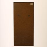 Scandinavian vintage teak mirror, 1950s