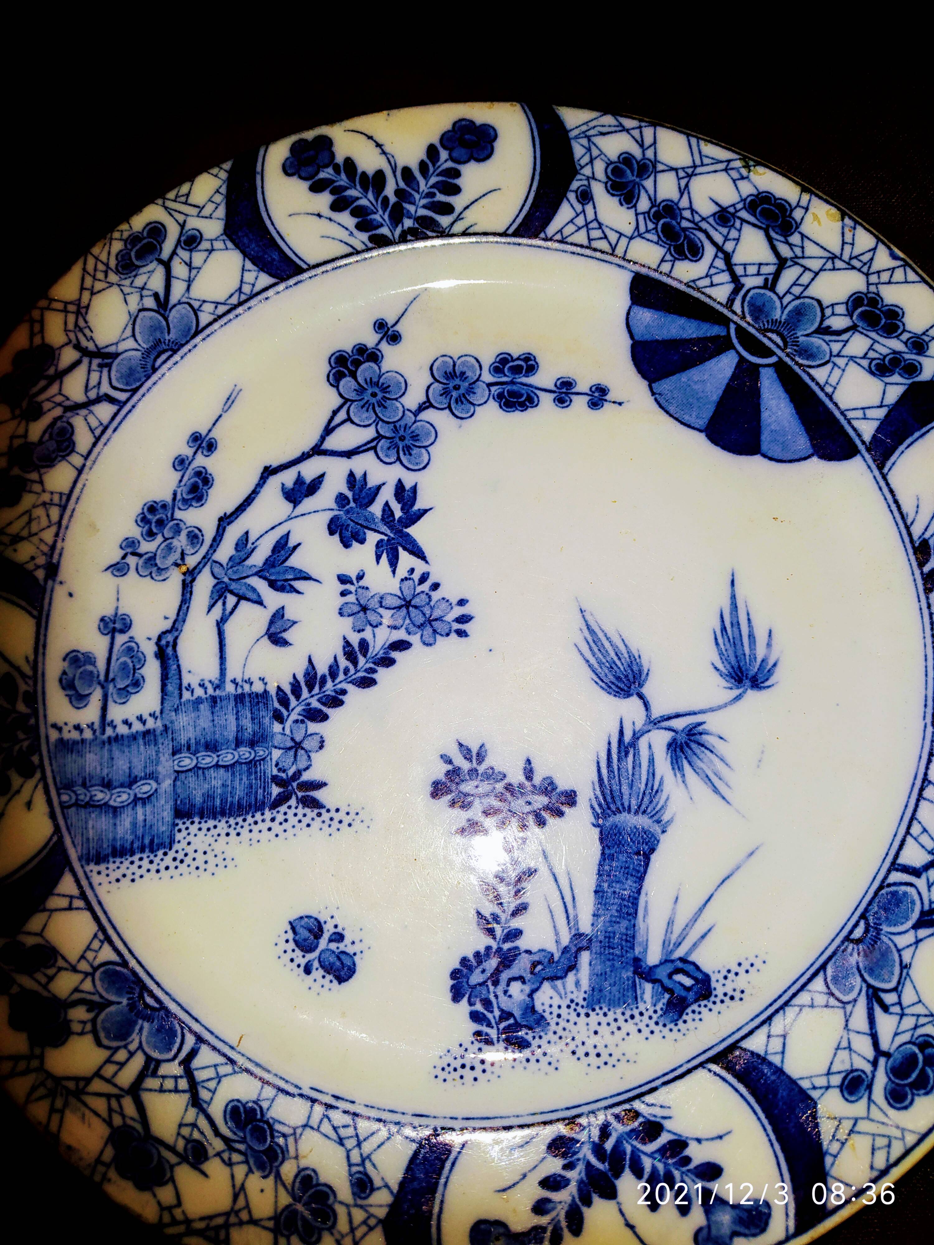 Flat plate japonnisanteCreil Monterceau