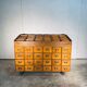 Classeur en bois avec 32 tiroirs vintage