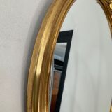 Vintage Deknudt golden mirror 70s