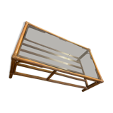 Rattan coffee table