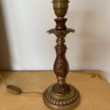 Brass lamp foot
