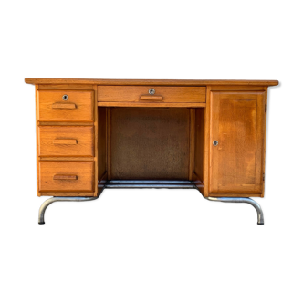 Office schoolmaster 1950 solid oak