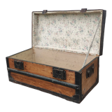 Old wooden trunk, storage chest