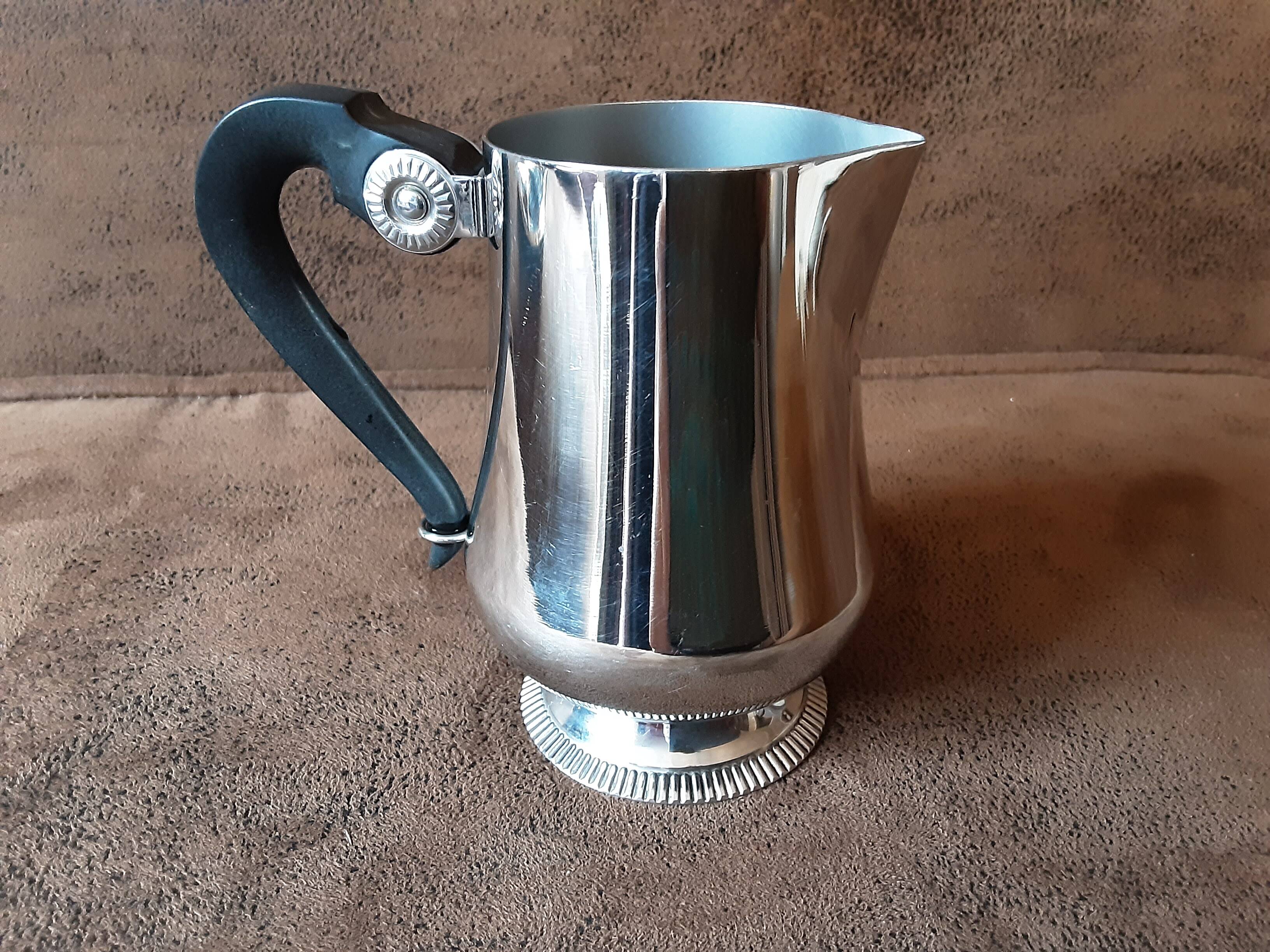 Stainless steel milk jug