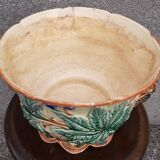 19th-century earthenware cachepot