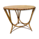 Vintage rattan table