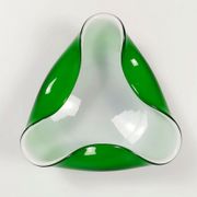 Cendrier en verre de Murano du milieu du siècle par Flavio Poli, années 1960