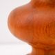 Mid-century modern Scandinavian oak table lamp from Möllers