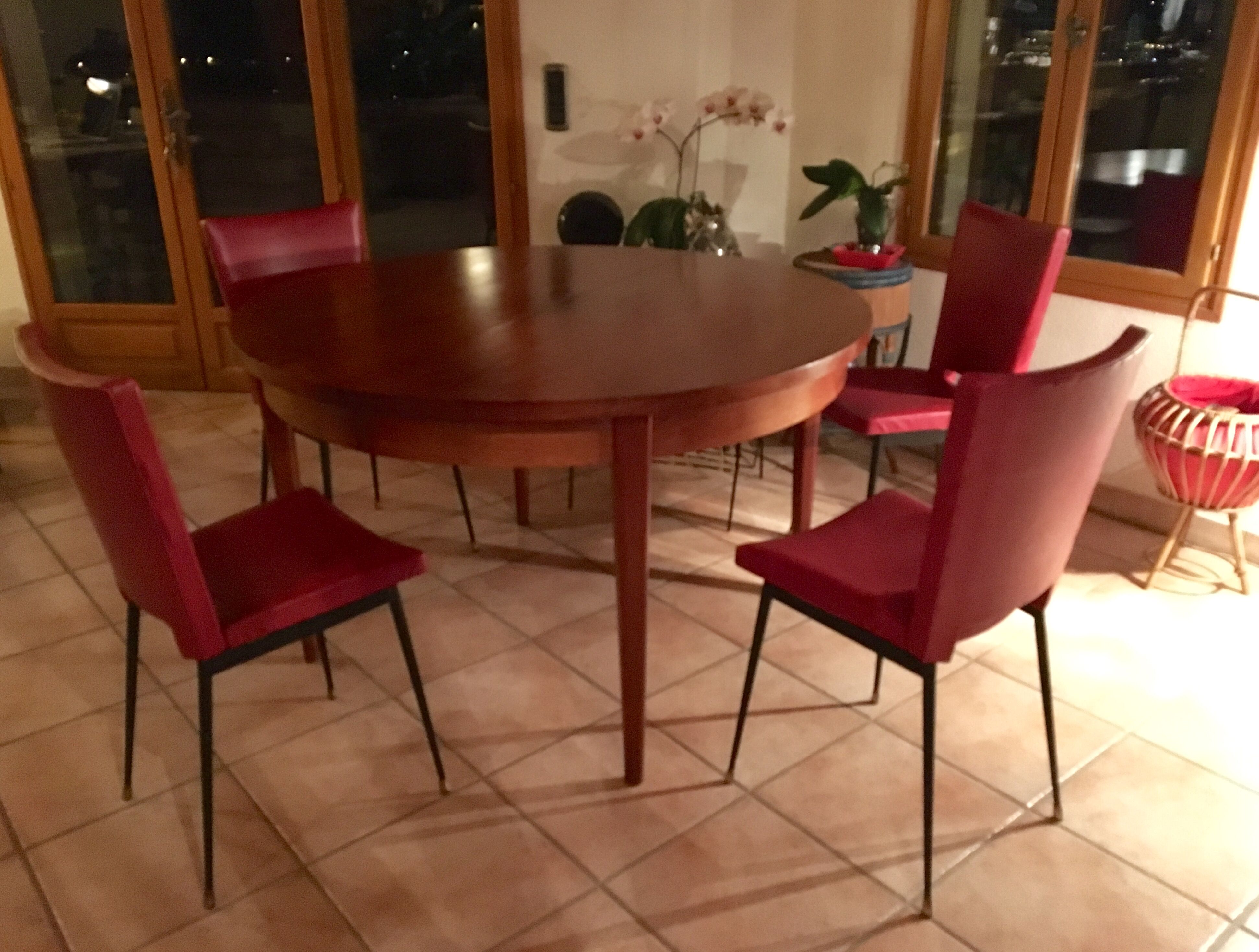 60s Scandinavian Extendable Table