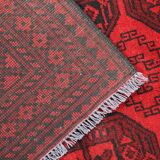 Red Wool Carpet Traditional Ziegler Rug- 164x237cm