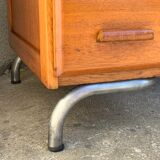 Office schoolmaster 1950 solid oak