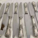 Silver metal knives Frionnet